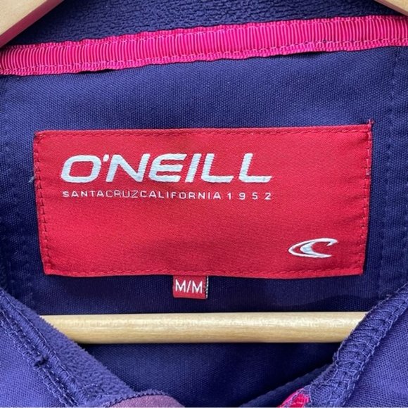 Oneill Womens Purple Pink Full Zip Hoodie Size Medium - Picture 5 of 12